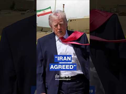 Iran setuju untuk menyerahkan pasokan uranium yang telah diperkaya, kata Trump.