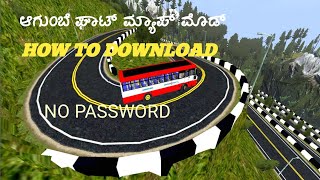 Agumbe Ghat Map Mod Download | BUSSID Kannada Map Mod Tutorial | No Password