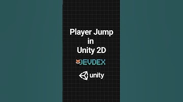 Player Jump Unity 2D - Quick Tutorial