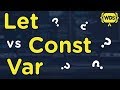 Differences Between Var, Let, and Const