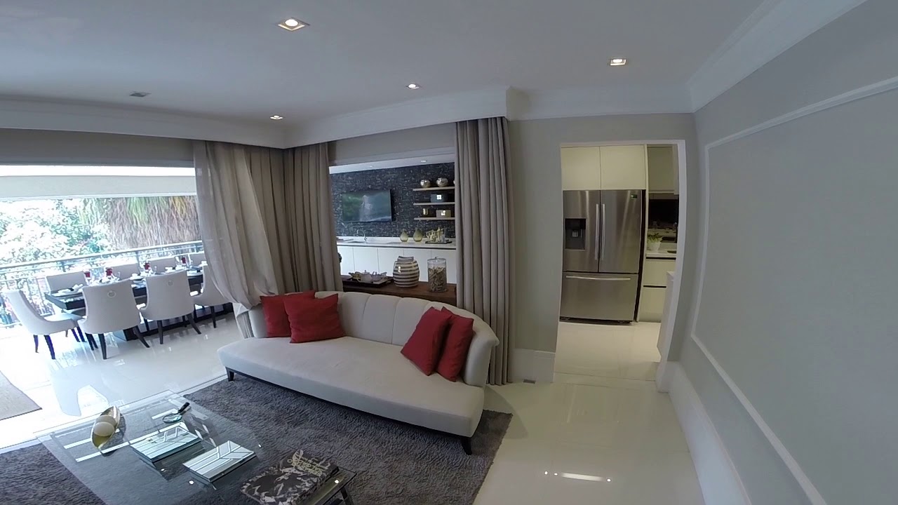 Apartamento Decorado - LE PREMIER MOEMA - (172m²) - 3 vagas - Corretor Trapé: (11) 99315-1811