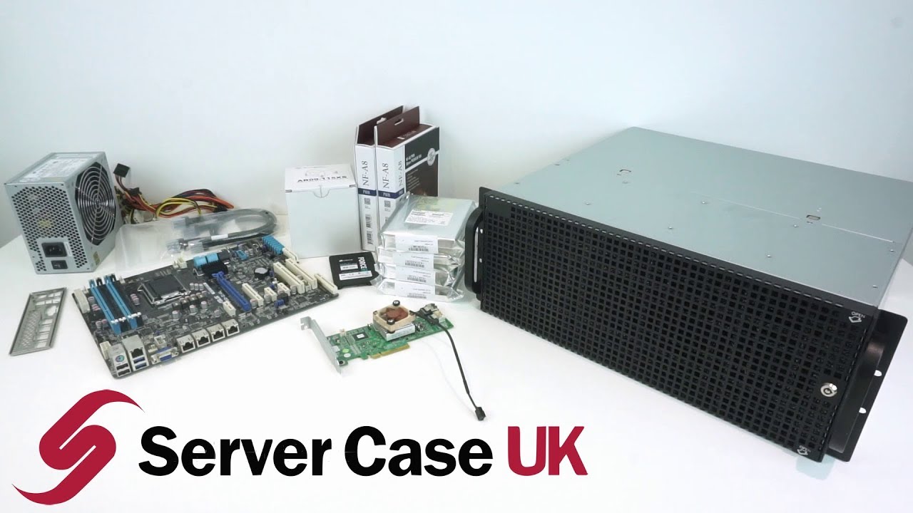 Building a Short Depth Hot-Swap Home Server - Logic Case SC-43400-8HS