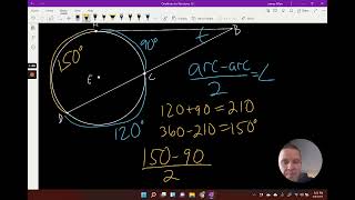 Solving for Missing Arcs and Angles within Circles (1)