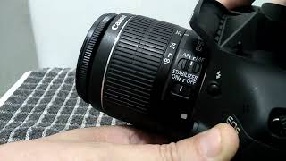 Canon EF-S 18-55mm IMAGE STABILIZER MACRO LENS