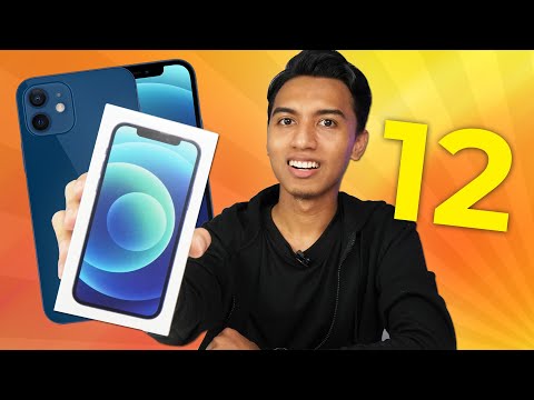 iPhone 12 Unboxing Warna BIRU   Hands-On Review  Malaysia 