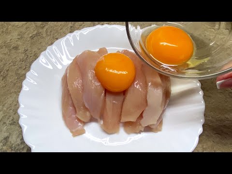 Hearty dinner with 1 chicken fillet. Fast, easy and delicious! # 069