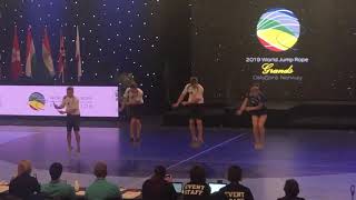 Single Rope team Freestyle- Norway 2019