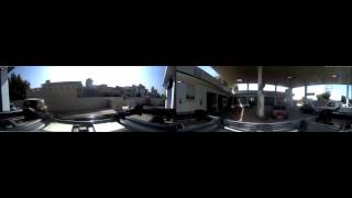 Mobotix S15D mounted on car roof