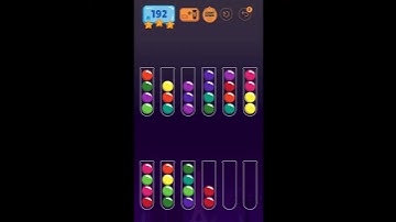 Ball Sort - Color Puzzle Level 192