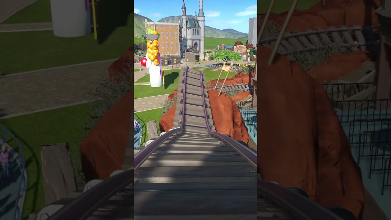 Mini Coaster Daylight POV – Fast Twists & Sunny Thrills in Planet Coaster 