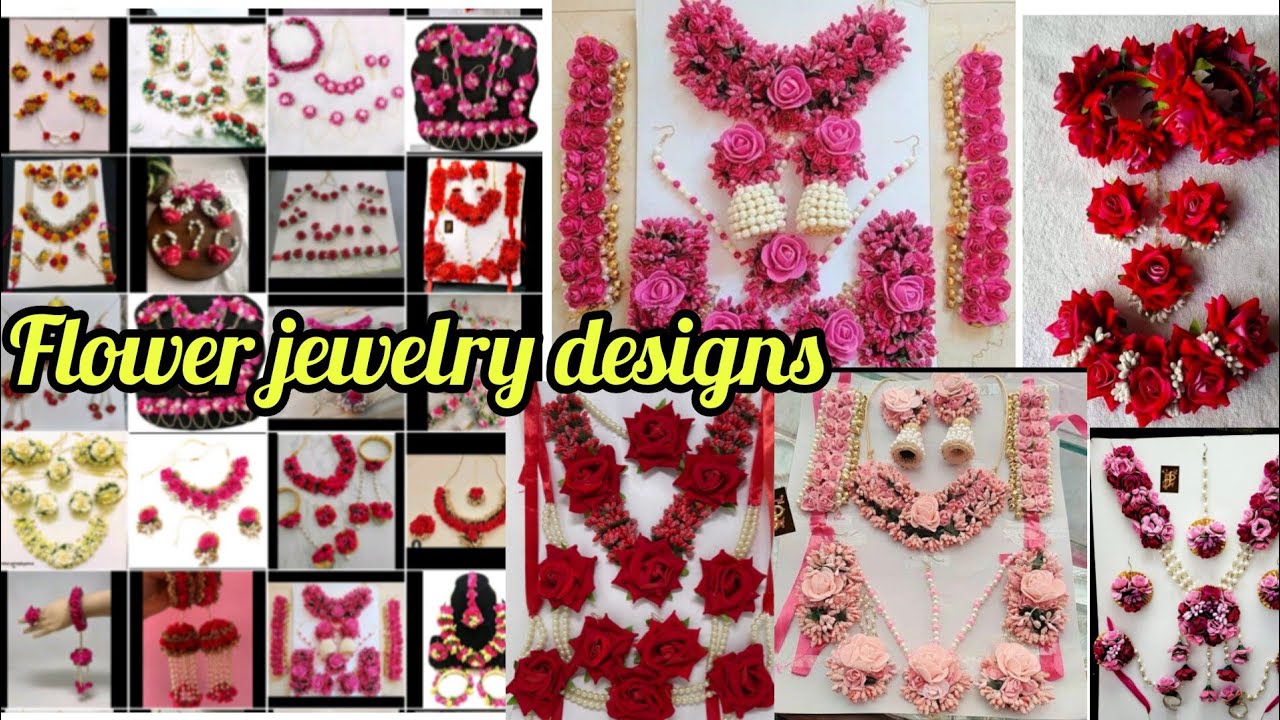 BRIDAL Mehndi diy Flower jewelry designs