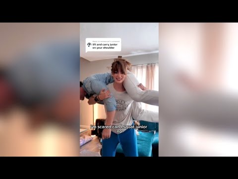 Mom Lifting Son Compilation Strong Mom Lift And Carry Moments Mother And Son Bond 