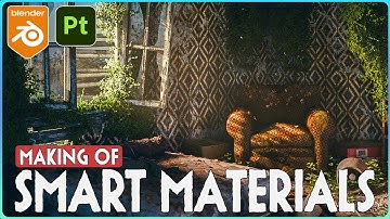 How I Make Smart Materials in Substance Painter + Blender Project File