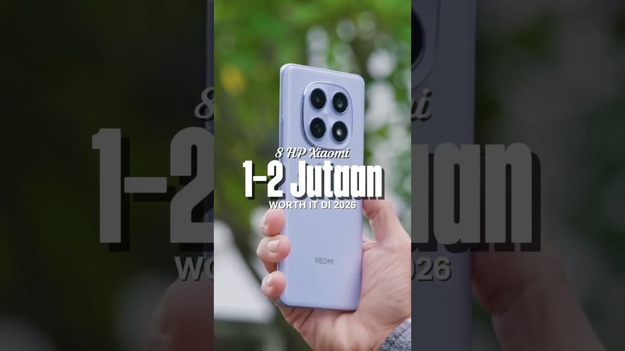 8 HP Xiaomi 1–2 Jutaan 2026 Ini GAK MASUK AKAL! 🔥