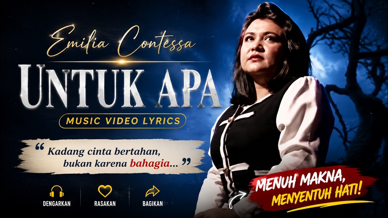 Emilia Contessa - Untuk Apa (Music Video Lyrics)