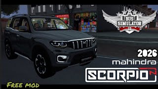 2026 MAHINDRA SCORPIO N MOD BUS SIUMLATOR INDONESIA / SCORPIO N BUSSID #bussid #bussidmods #mahindra screenshot 4