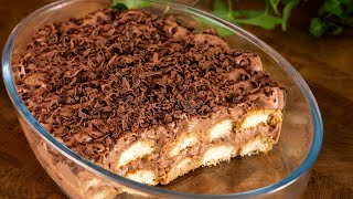 🍫 A creamy chocolate dessert that my grandfather loves! ☕ He hasn't eaten anything tastier!