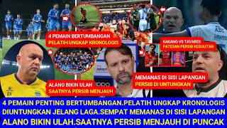 4 Pemainpenting Bertumbanganpelatih Ungkapkronologispantas Persib Kesulitanalalanolima Bikin Ulah