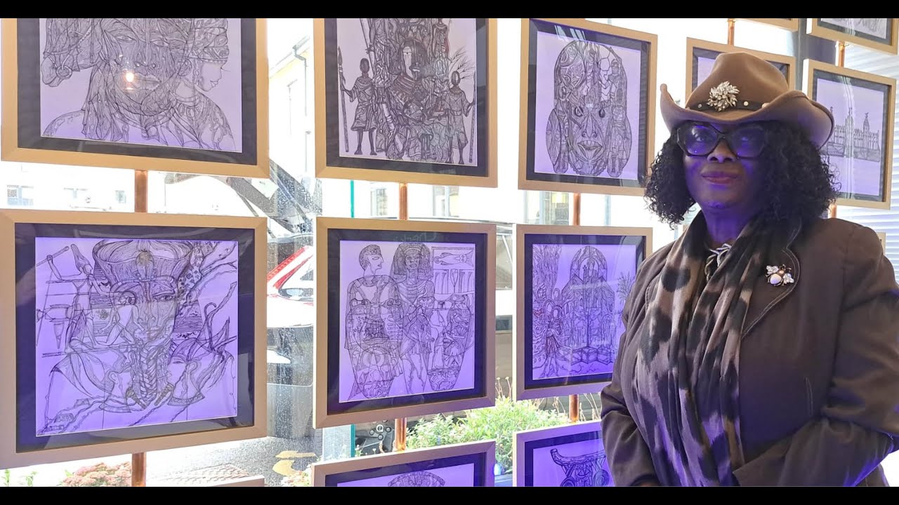 Under African Skies by Jacqueline Braithwaite - Curo art exhibition celebrates Black History Month