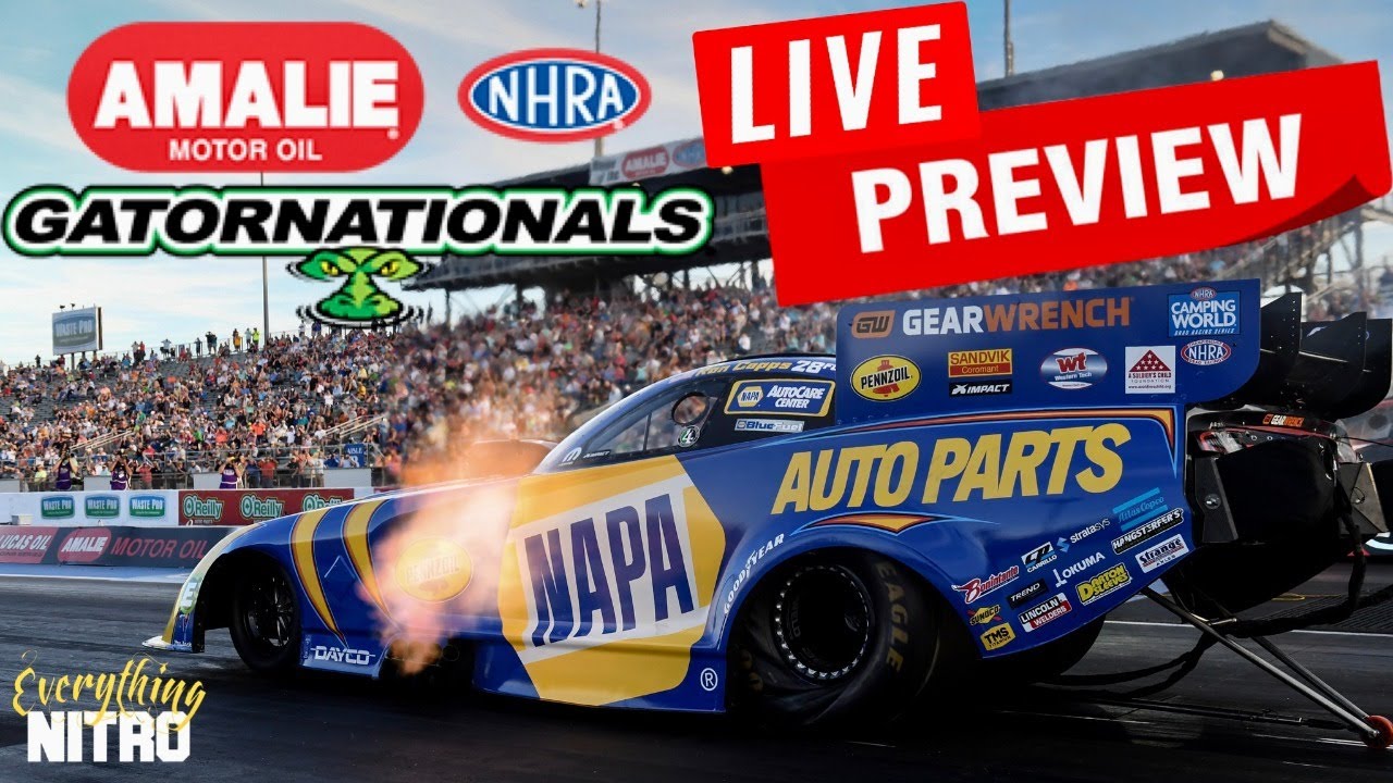 2022 NHRA Gatornationals LIVE Preview Gainesville Raceway