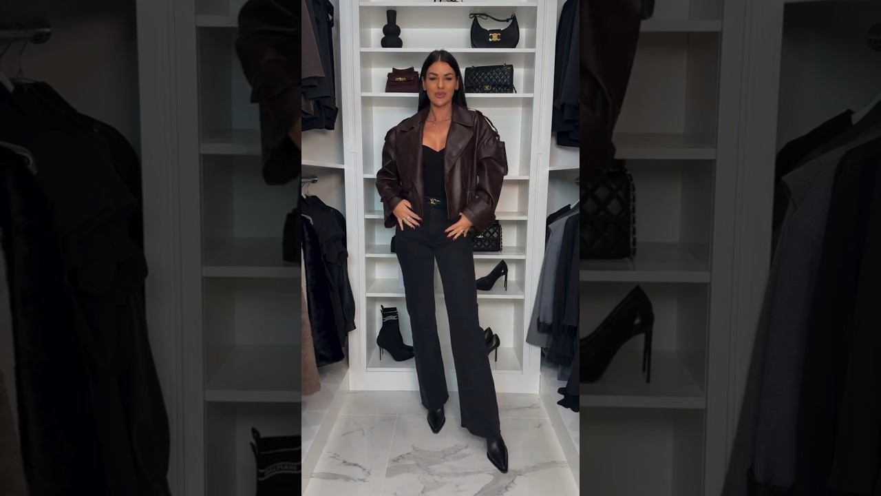 Leather Power: Dark Elegance with Attitude 