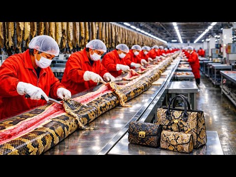 Inside The LUXURIOUS Gucci Factory : From Snake Leather To Gucci