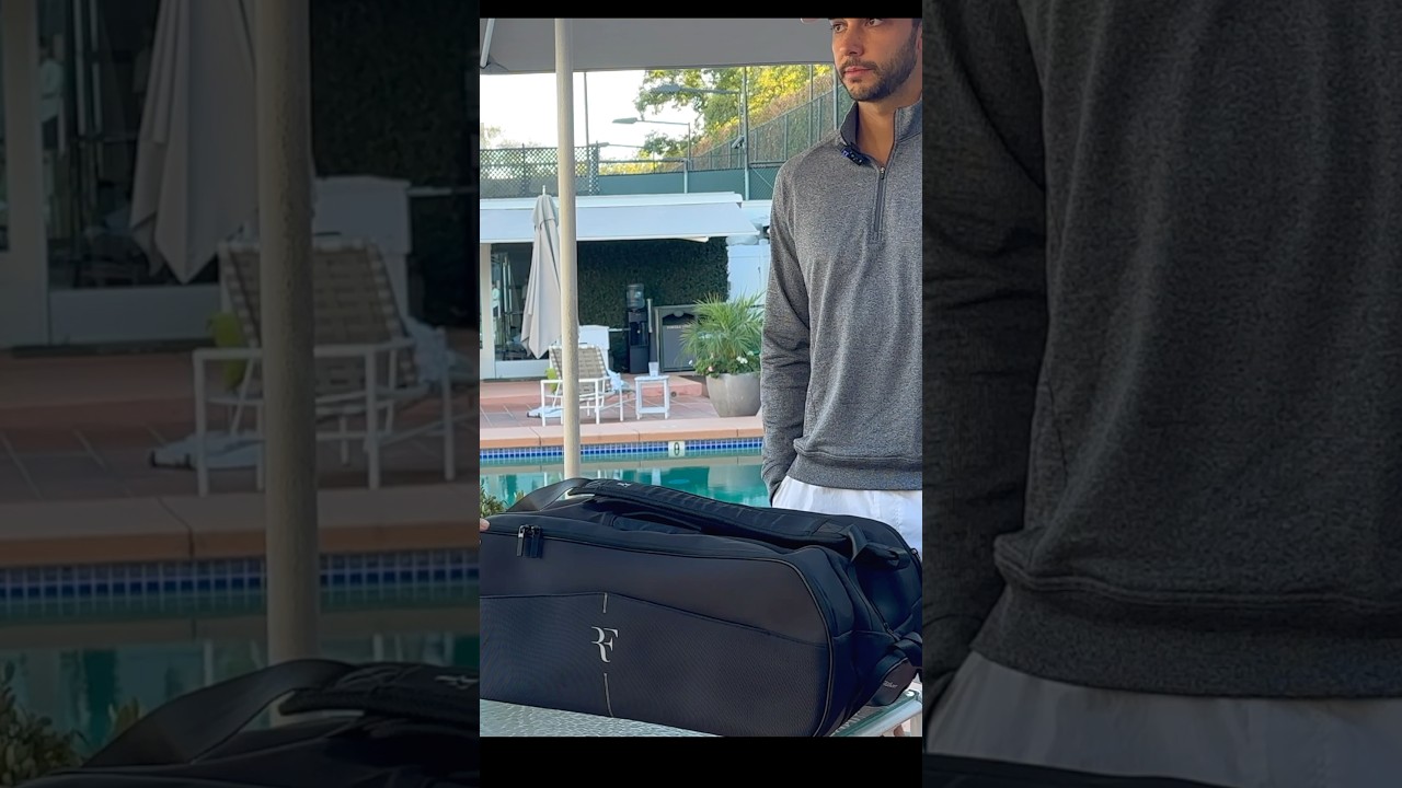 Roger Federer helped design this bag (with Rodrigo Mariz)