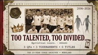 From Golden Generation to Golden Failure — The 20 Year Curse That Haunts English Football