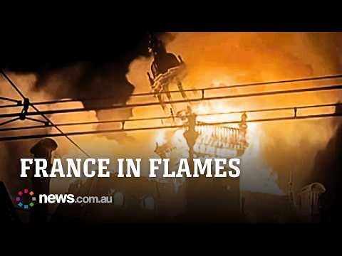 Landmarks fall after student protests rage across France