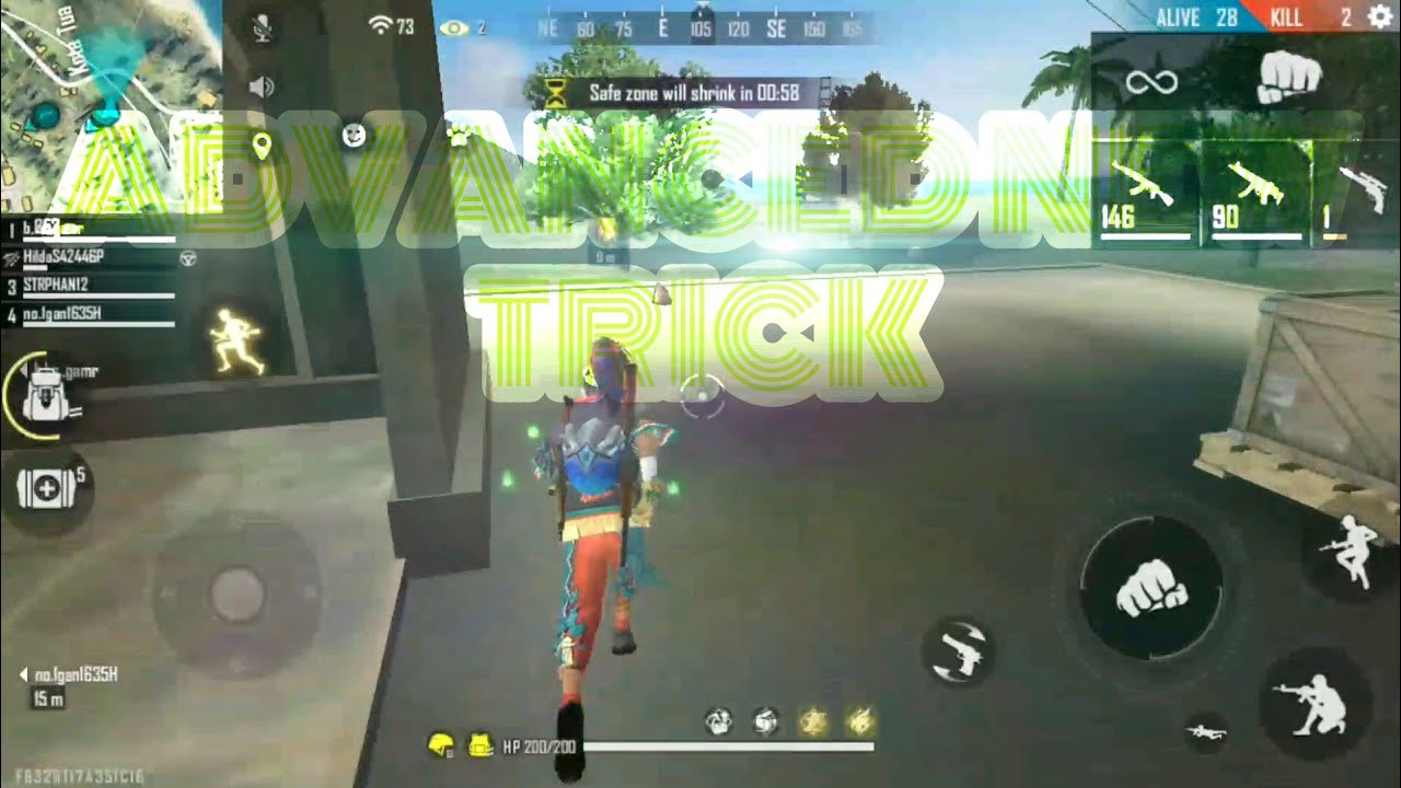 ADVANCED GAMEPLAY WITH NEW TRICK HOW TO SEE NEARBY ITEMS.......