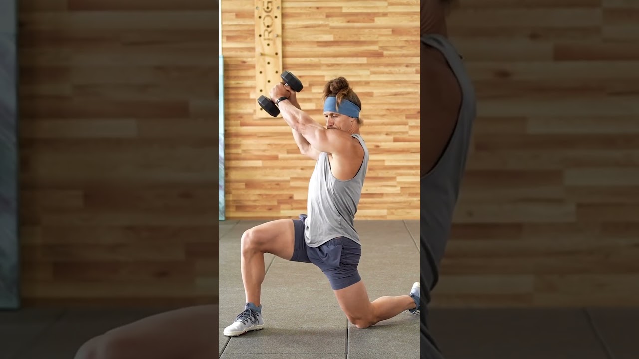 Half Kneeling DB Chop & Lift Demo