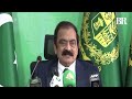 Govt open to talks, but demands cannot be met through instability: Sanaullah