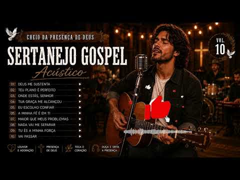 Feche os Olhos e Fale com Deus 🙏 CD Country Gospel | OS MELHORES LOUVORES