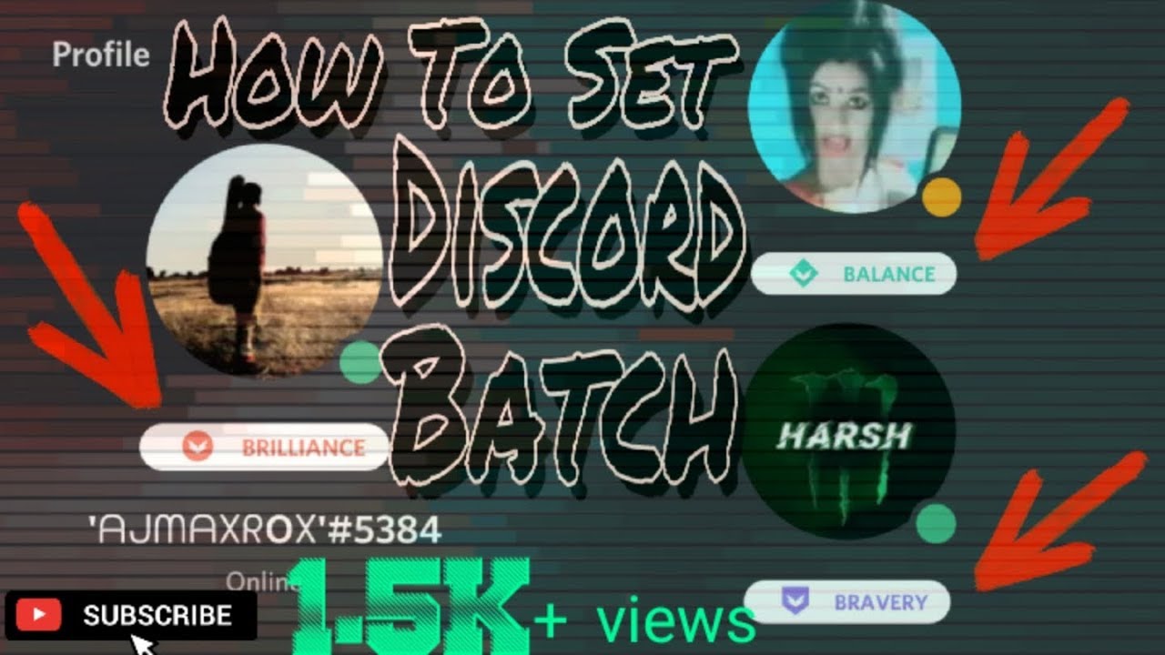 how-to-set-discord-batch-bravery-brilliance-from-mobile-youtube