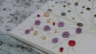 Steampunk Mixed-Media Tree Of Life Timelapse 13