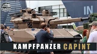 Kampfpanzer CAPINT vorgestellt - Der große Bruder des Leopard 2 mit 140mm!