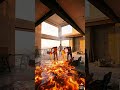 WHY IS THIS FLOOR BURNING?! 😳🔥#epoxy #satisfying #viral