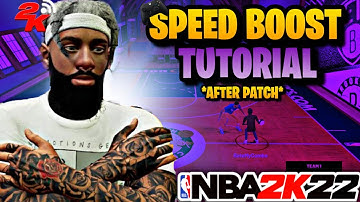 HOW TO SPEED BOOST NBA2K22 *AFTER PATCH*🤯🔥