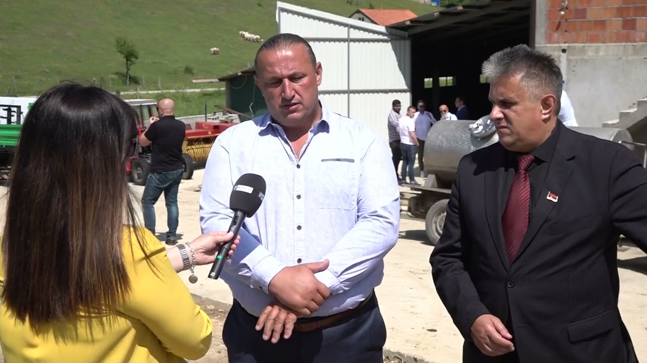 Delegacija USS u posjeti gazdinstvu Jašara Balića u selu Dobri dub