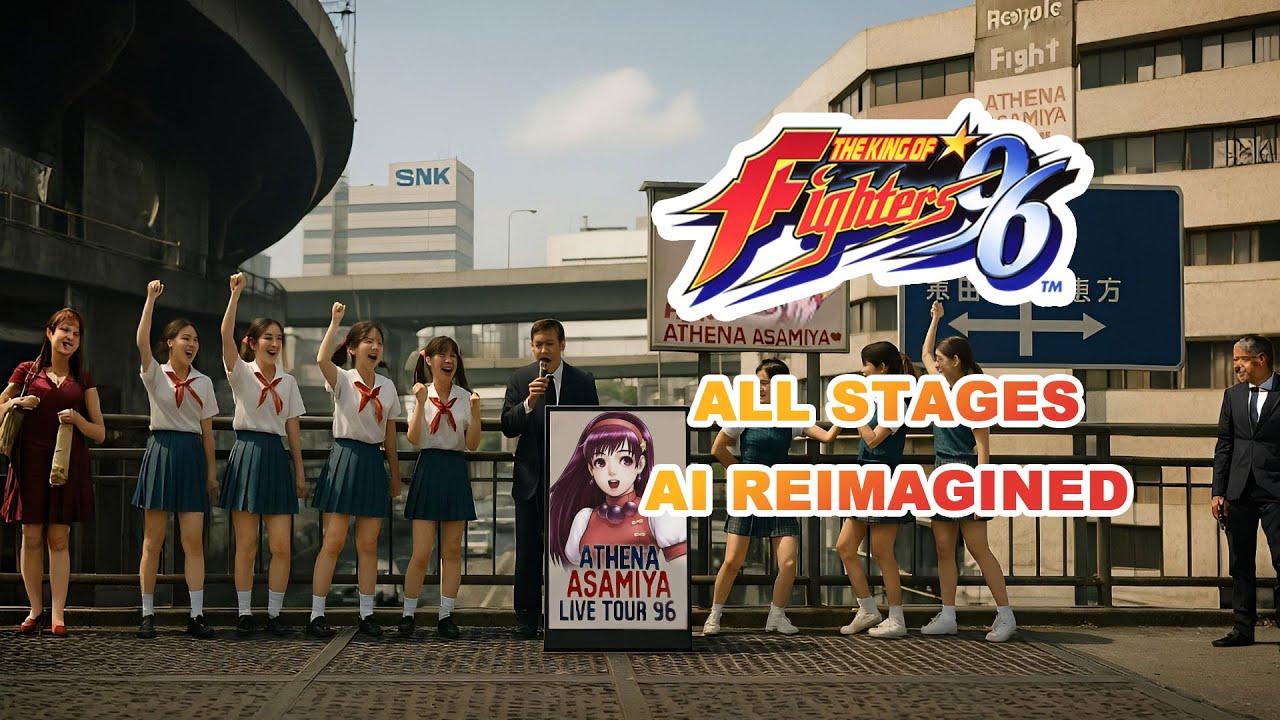 King of Fighter '96 All Stages AI Reimagined in REAL LIFE. Ultra Realistic!