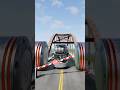 Cars Vs Giant Pit Bollard BeamNG.drive | Part - 09 | #shorts
