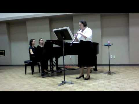 Debussy Oboe and Piano, Menuet
