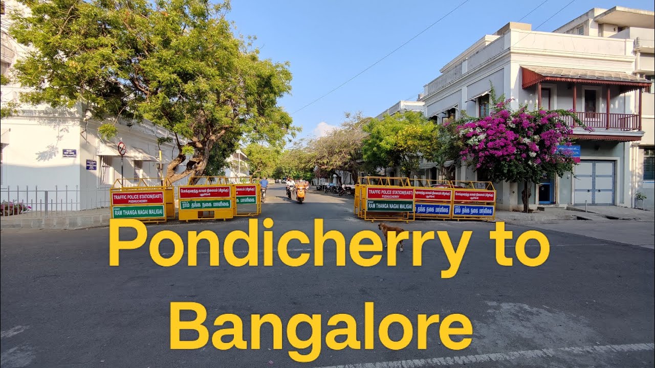 Pondicherry to Bangalore| Road Trip 2025| via Salem| Solo Traveller 😎