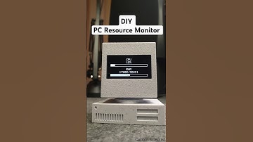 #DIY #monitor #cpu #arduino #ram #electronics #3dprinting #retro #electricalcomponent #project