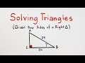 Right Triangle Trigonometry Quiz