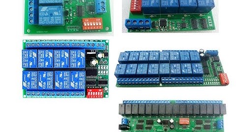 การปรับ Dip Switch เพื่อตั้งค่า SlaveID Address ของ RS485 Relay Modbus RTU PLC Module