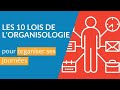 Organiser ses journes avec les 10 lois de lorganisologie 