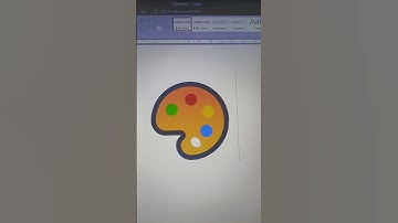 Paint 🎨 symbol in ms word shortcut key #ytshorts #shorts #computer #symbol