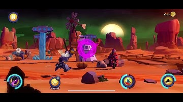 Angry birds but robot