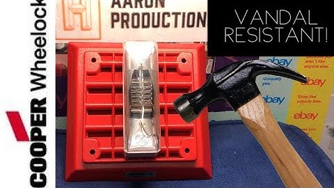 Wheelock ET-1080-LSM-24 Vandal Resistant Speaker Strobe review